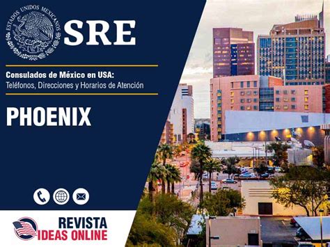 citas en phoenix|CONSULADO de MÉXICO en Phoenix 《 Citas